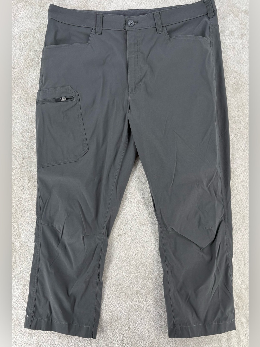 Eddie Bauer Men’s Gray Hiking Pants Size 38x30 Outdoor Performance Pants